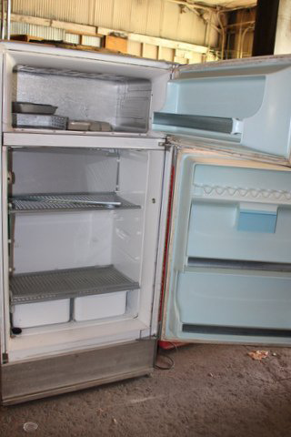 white refrigerator interior